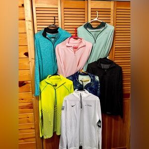 Nike Assorted Dri-FIT Quarter-Zip Pullovers